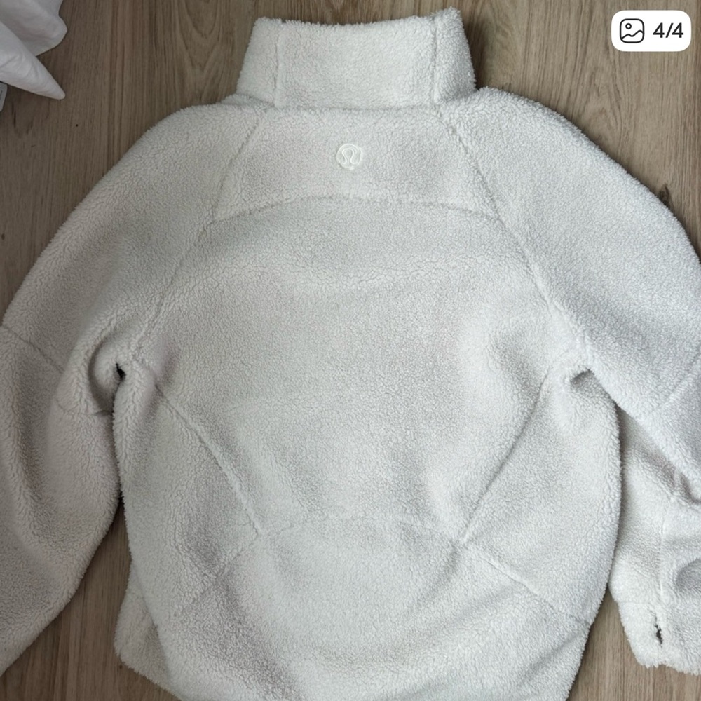 Lululemon oversized fleece scuba half-zip - Picture 4 of 4